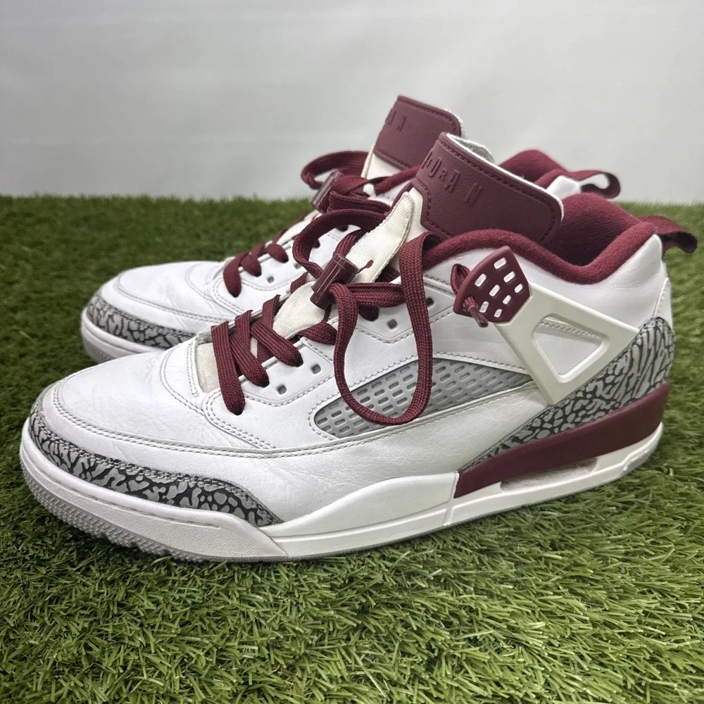 Jordan Spizike Low Shoes Mens Size 12 White Red Elephant Basketball FQ1759-106